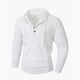 thumbnail image 2 of pstuiky camisa de manga larga para hombre, Blusa/camisa informal y de moda para hombre, de color liso y con cuello vuelto Tops de hombre s, 2 of 8