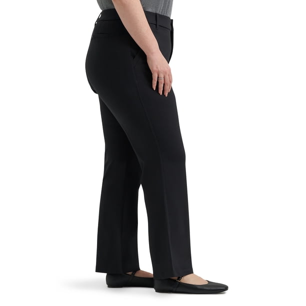 Lee® Women's Plus Regular Fit Straight Knit Pant, Sizes 14-26