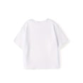 thumbnail image 2 of Camiseta gráfica para niña con el centenario del colegio: algodón suave, cuello redondo e informal con elementos escolares coloridos. Ropa informal de verano para niñas. Camisas para niñas. Ropa de d, 2 of 7