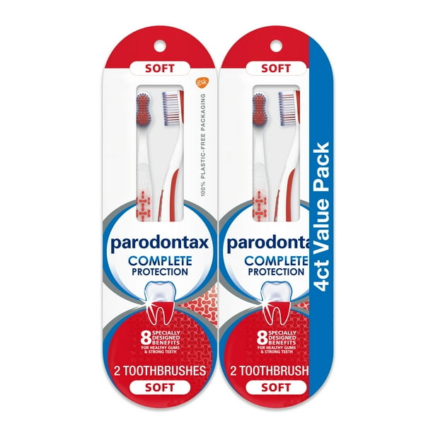 Parodontax Complete Protection Soft Toothbrush for Healthy Gums and