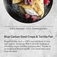 thumbnail image 2 of de Buyer Blue Steel Crepe Pan, Steel, 9.5 Inch, 2 of 8