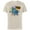 Natural, variant on Disney Stitch Angry and Easily Distracted - Short Sleeve Cotton T-Shirt for Adults - Customized-Black