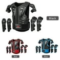 thumbnail image 4 of Kids Armor Vest Chest Spine Back Protector Vest with Elbow Knee Protector Pads Protective Gear Set for Cycling Skating Skiing Skateboarding, 4 of 8