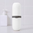 thumbnail image 3 of Travel Toothbrush Cup with Sealed Lid, Splash-Proof Bathroom Organizer for Toothpaste & Hygiene Tools, Compact Portable Design, 3 of 9