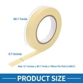 thumbnail image 4 of Cinta de pintor Unique Bargains fácil de quitar - Cinta maestra de enmascarar beige - 0.7 pulgadas x 60.1 yardas, 4 of 6