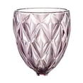 thumbnail image 3 of Juego 6 Copas Vino Agua Cristal Labrado Vidrio Purpura 245ml Cocina Morado Hogar Decoracion Degustacion Vino Transparente Licor Regalo Set Paquete, 3 of 4