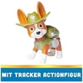 thumbnail image 4 of Coche de juguete Paw Patrol Jungle Cruiser con rastreador de figuras de más de 3 años, 4 of 9