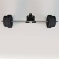 thumbnail image 1 of LOLIPPYY Workout Equipment Storage Wall Mounted Barbell Hanger In Black 1Pcs, 1 of 8