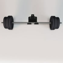 Masteelf Barbell Wall Mounted Barbell Holder Gym Accessory Rack Easy To Install Garage Gym Bar Wall Rack For Gym Weight Rack