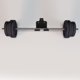 thumbnail image 4 of Estante de almacenamiento de pesas para montar en la pared, organizador de gimnasio para el hogar y el gimnasio, fácil instalación para almacenar discos de pesas y mancuernas., 4 of 6