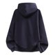 thumbnail image 3 of MHFRRA Sudadera Básica para Hombre, Sudadera Holgada con Capucha, Chaqueta para Hombre, Tops Marina de guerra, 3 of 4