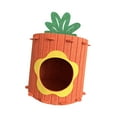thumbnail image 4 of Casa de gato cómoda cama de gato cueva interior uso gato diez zanahoria cama para dormir Flores S, 4 of 8