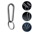 thumbnail image 2 of MasteelfCA Heavy Duty Belt Key Holder Titanium Alloy Key Chain Belt Clip Outdoor Key Ring, 2 of 8