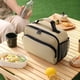 thumbnail image 4 of Bolsa de almuerzo para Mujeres/Hombres Gran Caja de Almuerzo térmica con Cargador Multifunción, 4 of 12
