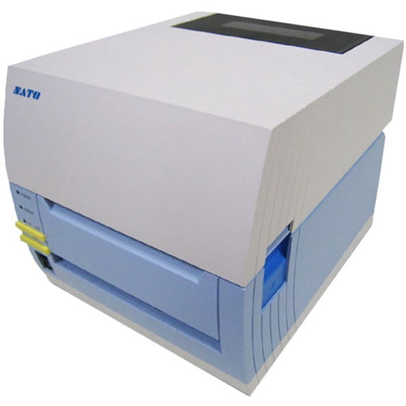 Restored SATO CT408i Thermal Transfer Barcode Printer, 203 DPI High-Volume Label Printer, USB Serial Ethernet Connectivity (Refurbished)