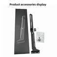 thumbnail image 4 of Computer Graphics Card/GPU Bracket Made Of Aluminum Alloy And Metal Material, Horizontally Mounted And Adjustable By Sliding. black, 4 of 6