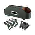 thumbnail image 3 of AMLESO Auto Seat Back Organizer Tissue Holder Car Organizer Road Trips with Hooks Hanger Car Tissue Holder Backseat Water Cup Holder Green, 3 of 7