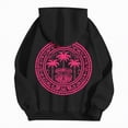 thumbnail image 5 of Kaprioy Womens Graphic Oversized Hoodies Teen Girls Kids Fall Winter Trendy Cute Preppy Sweatshirt Long Sleeve Y2K Tops with Pockets Women Teen Girls Cute Graphic Oversized Hooded Sweatshirts, 5 of 7