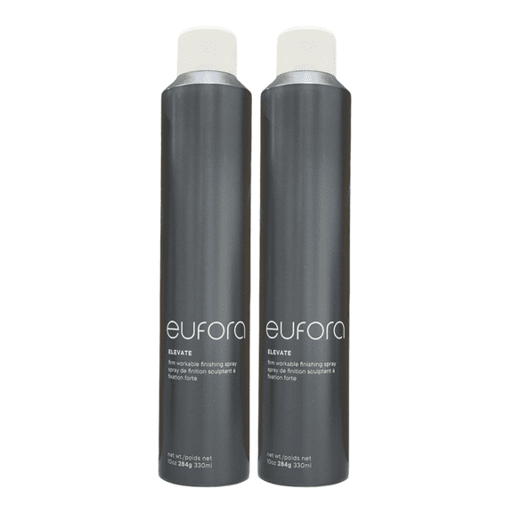 Eufora Elevate Firm Workable Finishing Spray 10 Oz (Pack of 2