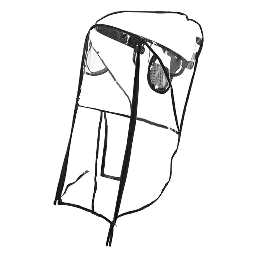 Cover Weather with Ventilation Transparent Wind Dust Baby Rain Cover Zipper Rain Cover Accessories