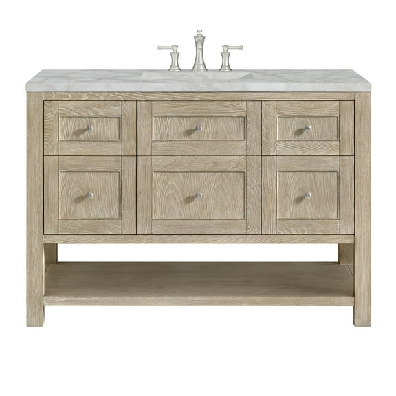 James Martin Vanities 330-V48-3Vsl Breckenridge 48" Free Standing Single Basin Poplar Wood