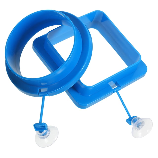 FENGGUIQU 2Ud Herramienta Acuario Para Peces Con Anillo Y Control De Flotabilidad