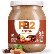 PB2 Powdered Chocolate Peanut Butter with Cocoa - 4g of Protein, 90% Less Fat, Certified Gluten Free, Only 50 Calories per Serving for Shakes, Smoothies, Low-Carb, Keto Diets…
