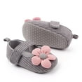 thumbnail image 7 of Baby First Shoes Summer New Baby Cute Knitted Flower Wool Shoes Non-Slip Baby Walking Shoes Newborn Baby Girl Shoes, 7 of 7