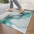 thumbnail image 4 of Green Gray Marble Pattern Door Rugs,Washable Non Slip Door Mats Indoor,Decorative Door Mats,Entry Mat Indoor for Entrance,Bedroom,Kitchen,Bathroom,17"x30", 4 of 6