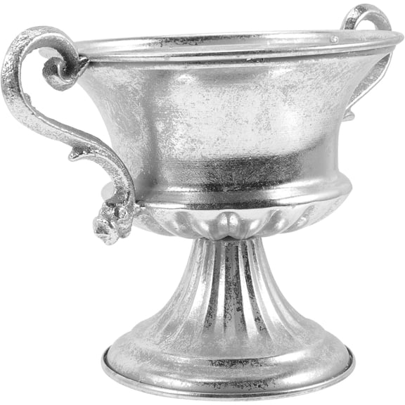 ABCISI Pedestal Flower Vases Bonsai Plant Pot Garden Planter Roman Pillars Column Decorative Urn Planter Urn Flower Pot Dining Table Decor Gold Vases Home Decor Banquet Base Iron Metal