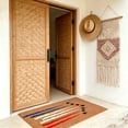 thumbnail image 6 of Chmadoxn 4th of July Patriotic Welcome Doormat, Faux Coir Heavy Duty Dirt Trapping Front Door Mat, Non-Slip Indoor Outdoor Entryway Rug for Independence Day Decor, 6 of 7