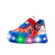 thumbnail image 3 of Tenis Con Luces Para Niño Pequeños Pasos Spider-Man 15-21.5 azul marino 19.5, 3 of 6