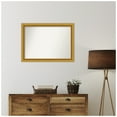 thumbnail image 2 of Amanti Art Custom Wall and Bathroom Mirror (24.75 x 33.75 in.), Townhouse Gold Frame, 2 of 7