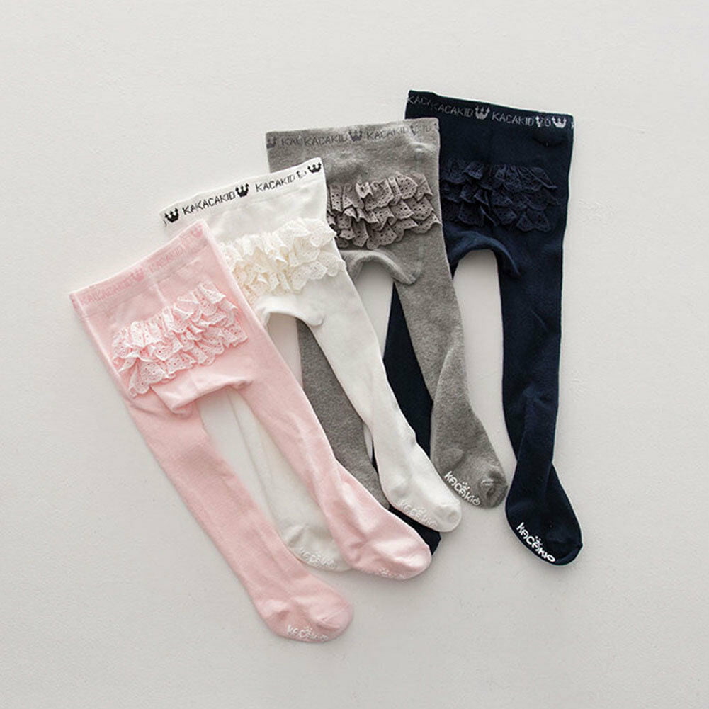 Happy childhood Baby Premium Cotton Warm Elastic Pantyhose Hosiery Stockings Tights Toddler Infant Girls Tights