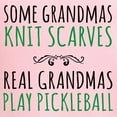 thumbnail image 3 of CafePress - Real Grandmas Play Pickleball T Shirt - Women's Nightshirt, 3 of 4