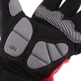 thumbnail image 4 of Guantes de Bicicleta de Montaña Transpirables MTB Guantes Impermeables a Prueba de Viento a Prueba de Golpes - Negro y rojo xxl Soledad Guantes de bicicleta de montaña de carretera, 4 of 10