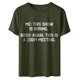thumbnail image 4 of Tops de verano Regalos para hombre y mujer Camiseta de verano con estampado de letras Blusa de manga corta Pompotops  hfajkhk133837, 4 of 8