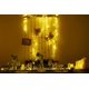 thumbnail image 3 of Luces de cadena de hadas JAMW 32.5 pies 100 LED impermeable con pilas cobre verde oscuro, 3 of 5