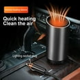 thumbnail image 2 of Car Heater with Fast Heating and Multi-functions, 15 x 7cm, Black/Gray, 12V/24V Compatible, 2 of 8