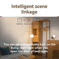 thumbnail image 4 of Tuya Smart Life Zigbee Smart Door Window Sensor Door Open Closed Detector Security Protection Alexa Home Voice Control, 4 of 5