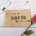 thumbnail image 4 of Shisuyan Partykindom 150 Sets Thank You Cards Set Greeting Cards Notes With Kraft Envelopes Stickers All-Occasion Thank You Notecards, 4 of 8