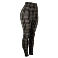 thumbnail image 7 of Womens Leggings Women'S Elastic Jeans Leggings Plaid Print Leggings Tights Hiking Pant Outfits Yoga Pants Fitness Plus Size Slacks For Woman, 7 of 7