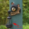 thumbnail image 5 of Realistic Bear Design Solar Garden Statue Light - Ideal Outdoor Accent for Yard & Landscape Decor, 5 of 5