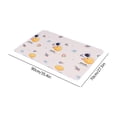 thumbnail image 3 of Protège-matelas Imperméable et Respirant pour Incontinence, Antidérapant, Absorbant à 4 Couches Réutilisable, Fibre Naturelle Verte, Violet/beige/argent, 90 x 70 cm, 3 of 6