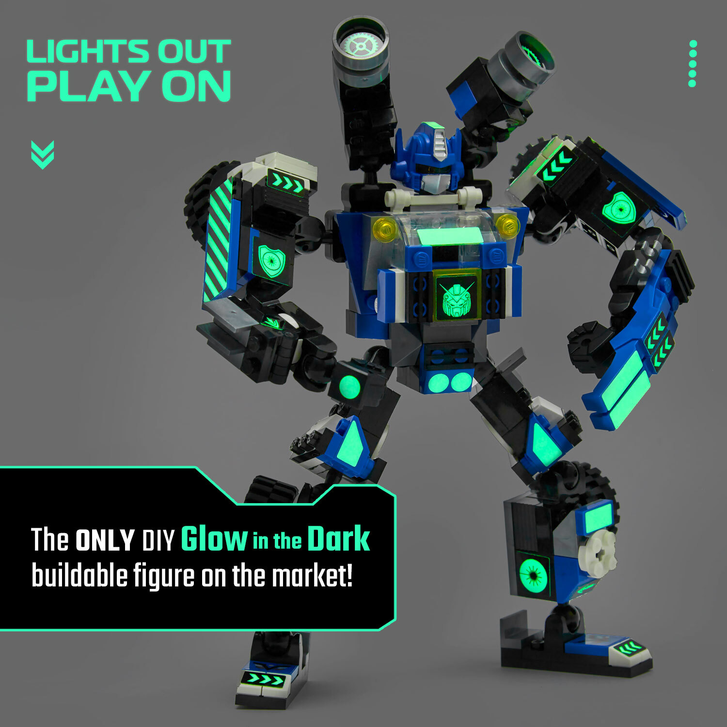 JitteryGit Robotryx Guardians 3-in-1 Building Robot photo 2