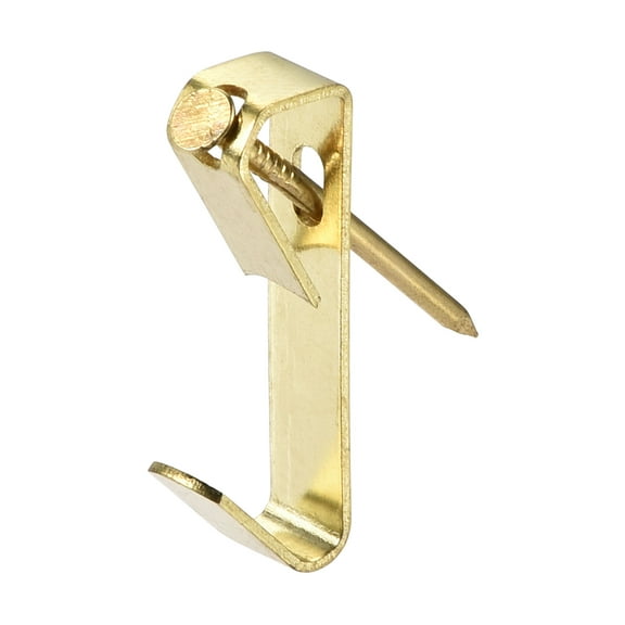 Uxcell Picture Hangers, 27mm/1.06" for Wall Mounting with Nails 25Pack