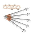 thumbnail image 5 of 5 Set Fuel Injector Nozzle Seal Washers & Bolts For Mercedes-Benz Dodge Sprinter, 5 of 5