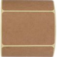thumbnail image 2 of 2x3 Inch Natural Brown Kraft Stiers (300 Per Roll) - Rectangular Blank Stiers For Store Owners, Crafts, Organizing, Jar And Canning Labels, Price, 2 of 3