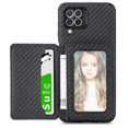 thumbnail image 1 of Case For FOXDOCK Samsung Galaxy A22 4G Stand Function RFID Blocking Magnetic Card Holder Complete Camera Safety, 1 of 5