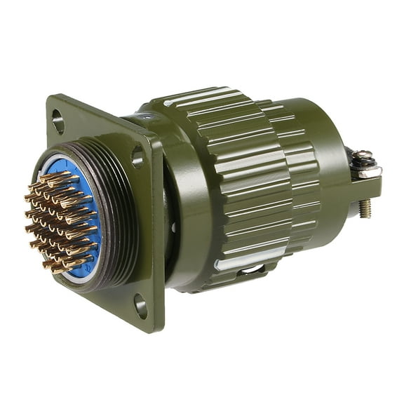 Aviation Connector, 28mm 32P YP28-32 5A Waterproof Male Wire Panel Power